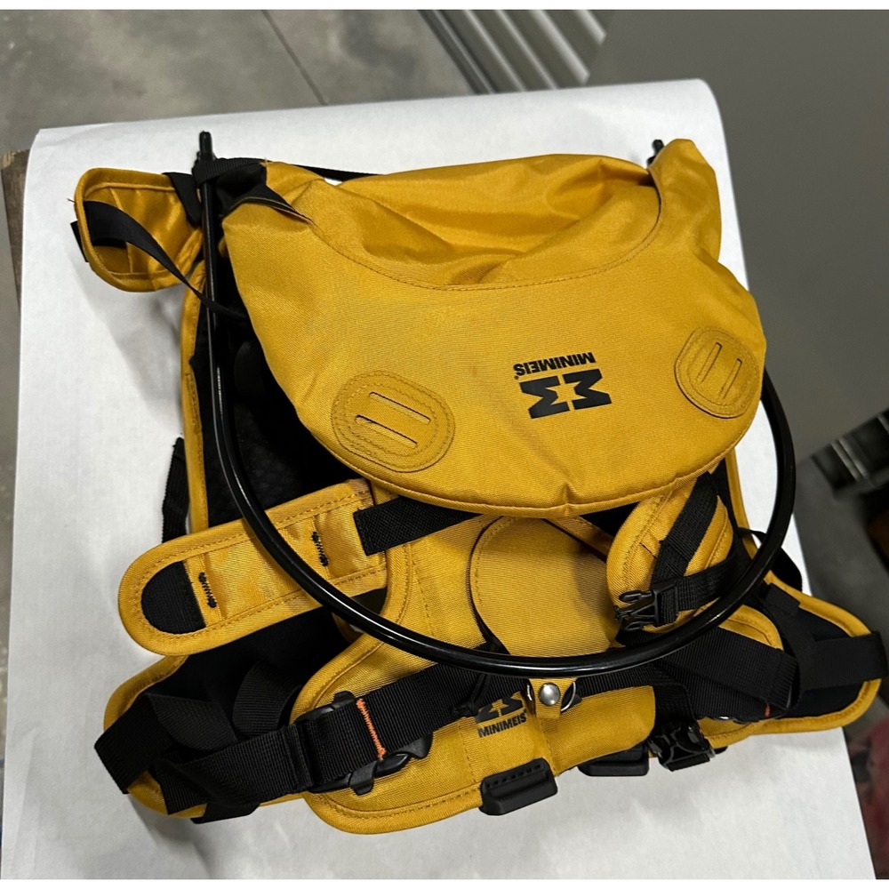 MiniMeis G4 Shoulder Carrier Yellow Black Foldable Hands-Free Baby Child Carrier